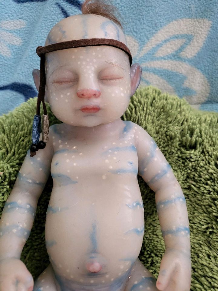 Vollsilikon Baby Avatar  kein Reborn in Wolfen