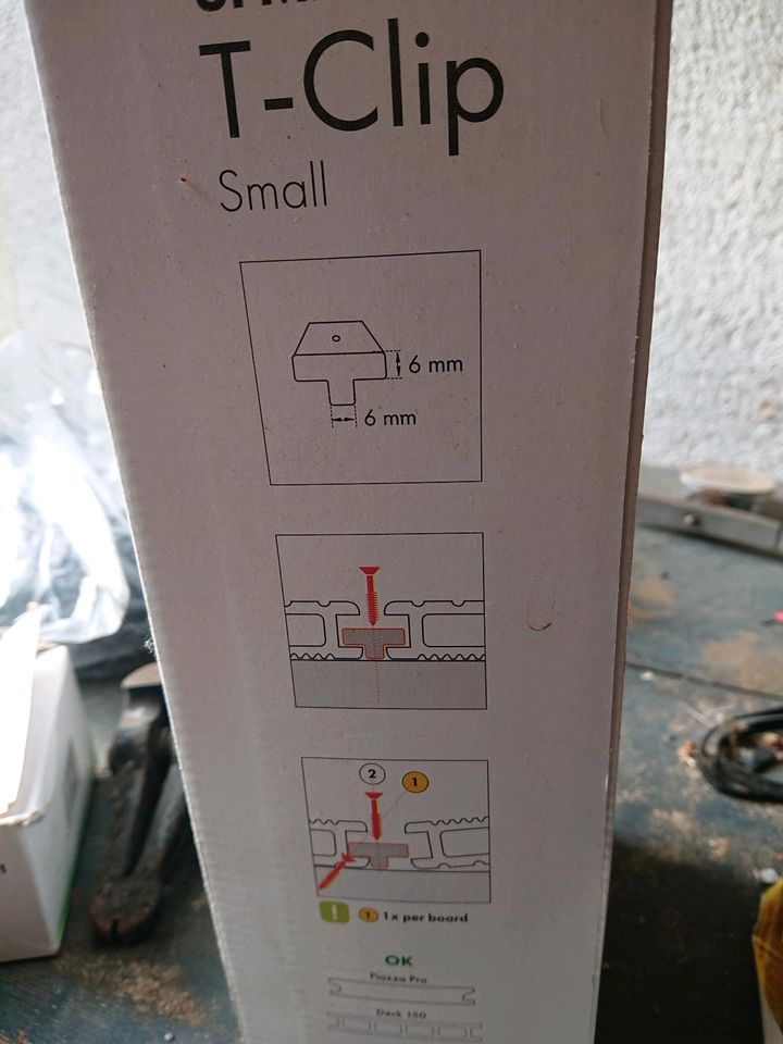 UPMProfi T-Clip small in Zscherben