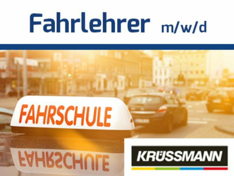 Traumjob Fahrlehrer - Wir bilden Dich aus. Nächster Start 17.06.2024 in Wesel in Moers