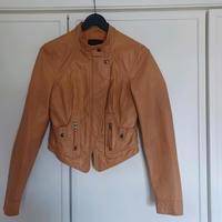 Vero Moda Lederjacke hellbraun Größe S echtes Leder Bayern - Schauenstein Vorschau