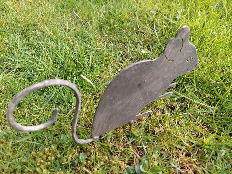 Gartendeko/Metalltiere/Gartenstecker/Maus in Bad Zwischenahn