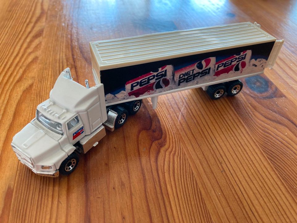 Modell Matchbox Convoy Scania Kenworth Peterbilt Ford Pepsi in Sondershausen