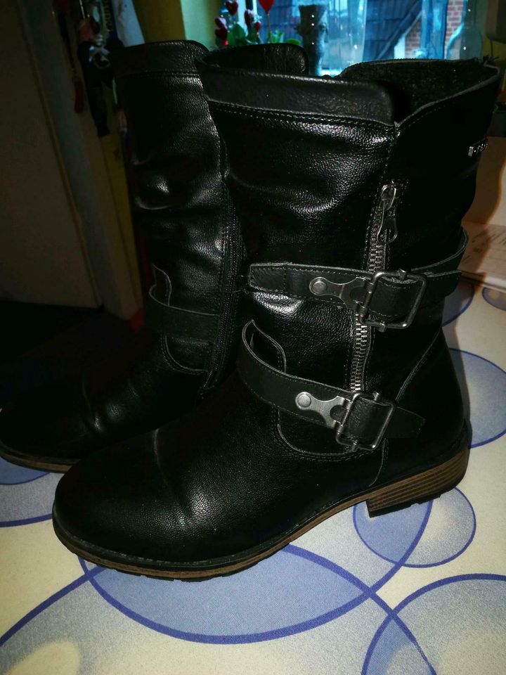 Stiefelette schwarz Gr. 40 in Dortmund