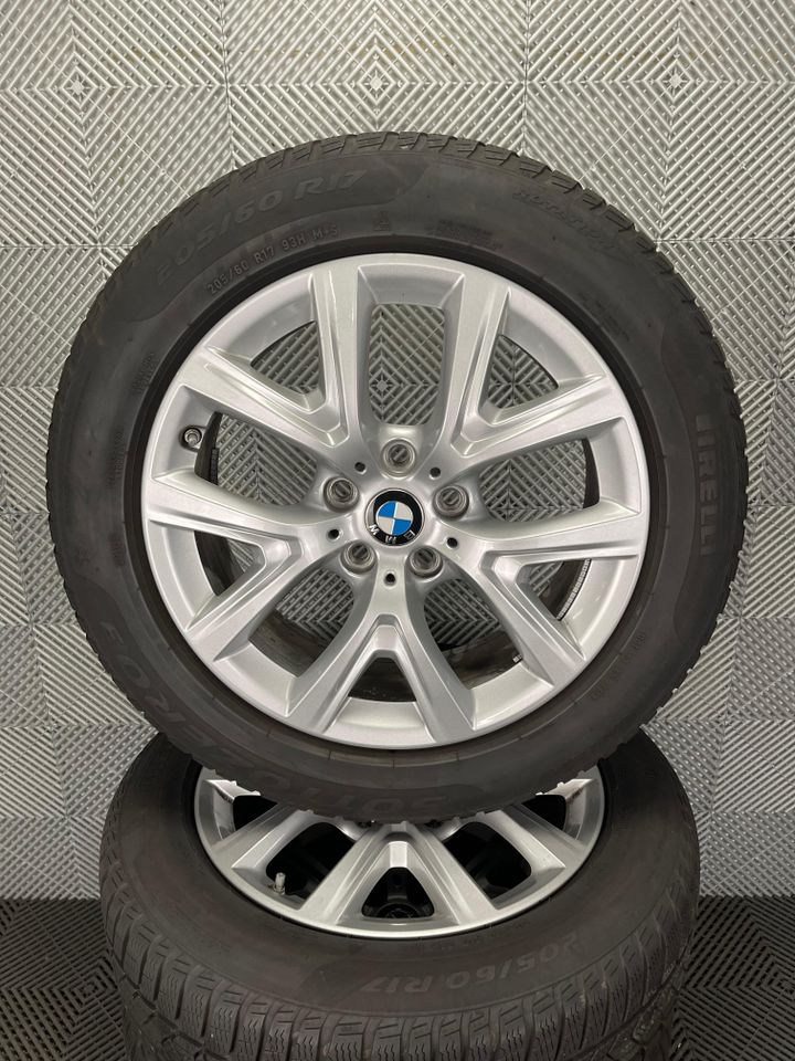 Orig. BMW X1 F48 X2 F39 Winterräder 205/60 R17 Winterreifen #1E3C in Bünde