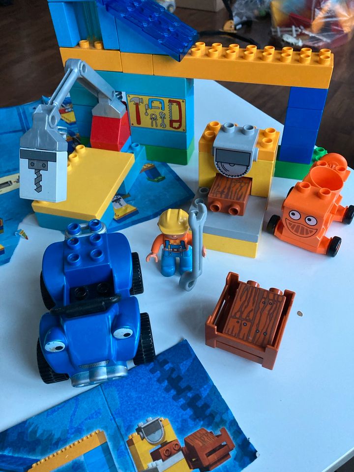 Lego Duplo 3299 Bob der Baumeister Sprinti und Mixi Werkstatt in Mülheim (Ruhr)