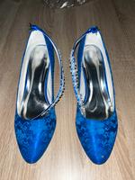 Elegante Damenpumps in Königsblau - Gr. 42 - Neuwertig! Hessen - Eschwege Vorschau