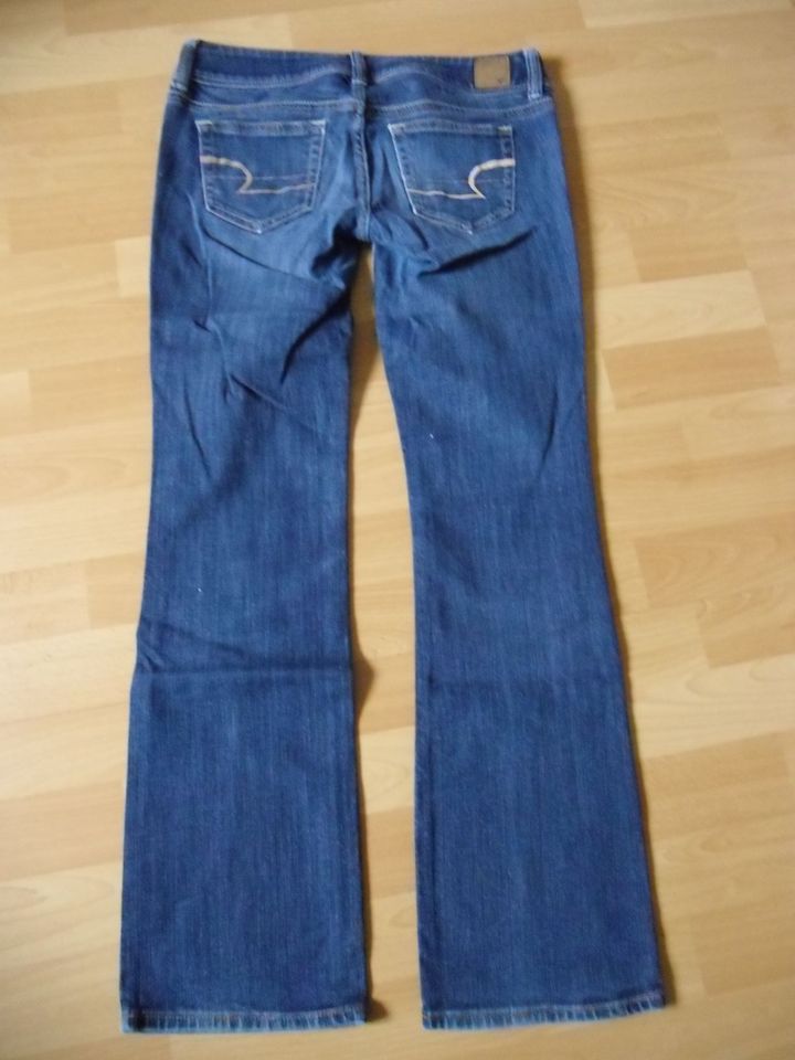 Jeans von American Eagle blau, Slim Boot Gr. 2 short in Kiel