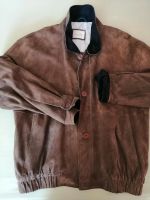 Lederjacke Blouson Ziegenvelours Cognac Gr 48 Nordrhein-Westfalen - Herford Vorschau