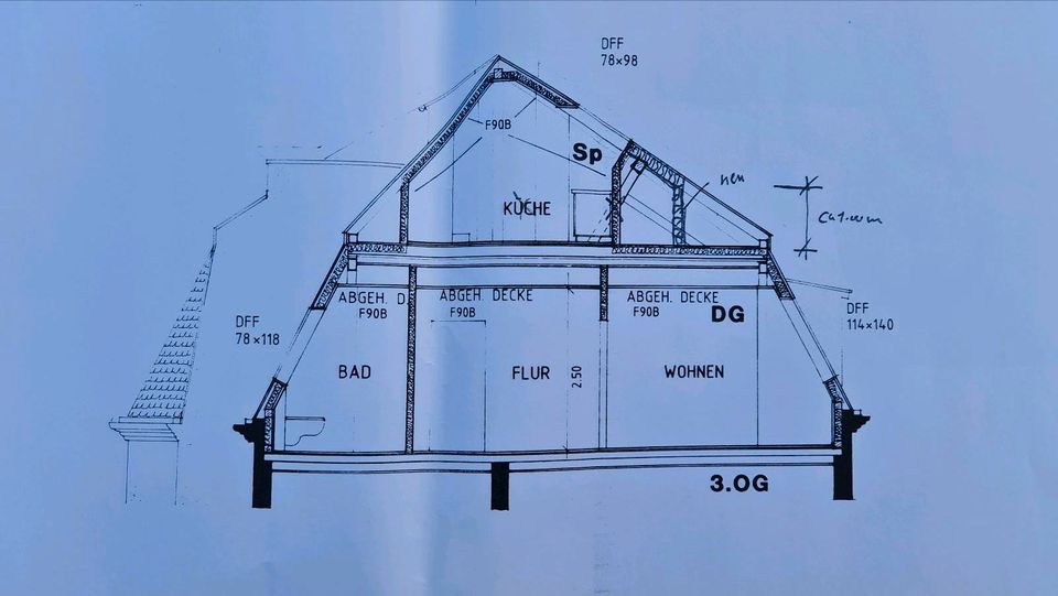 Sehr schöne ruhige großzügige Maisonette-Wohnung, Terasse,... in Plauen