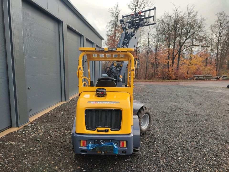 Hoftrac Radlader Hoflader Eurotrac W 12 S Kubota 2,95 m Hub NEU in Auderath