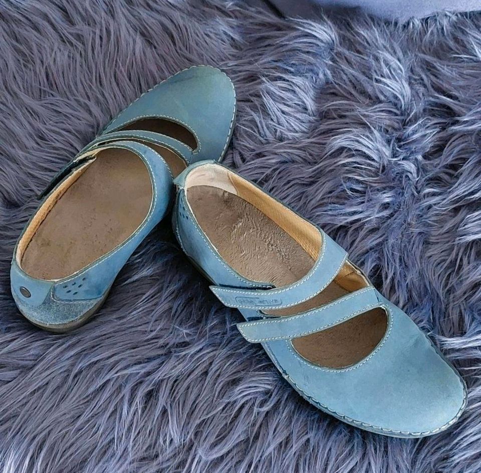 Süße ☆Camel active☆ Ballerinas 39 blau wie neu! in Lehrte