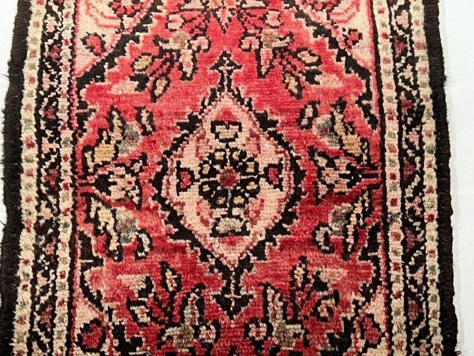 teppich perser handgeknüpft Hamedan schurwolle ✅70 x 45 cm✅ in Hamburg