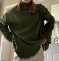 NA-KD Oversized Rollkragenpullover Dunkelgrün Größe M Rheinland-Pfalz - Zweibrücken Vorschau