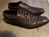 Pier One Lederschuhe braun | Herren | Größe 44 Niedersachsen - Ritterhude Vorschau