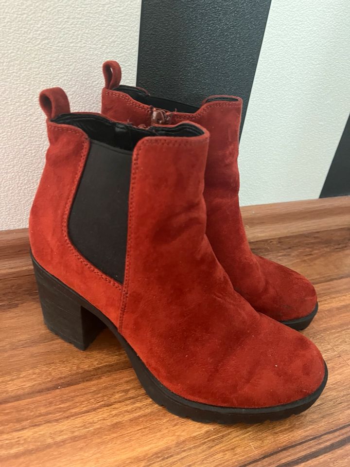 Stiefeletten rot Größe 36 in Dresden - Innere Altstadt | eBay Kleinanzeigen  ist jetzt Kleinanzeigen