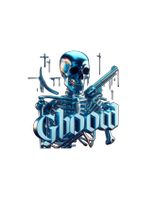 PREMIUM Textiltransfer Folie Motiv Skull Ghood Bayern - Schwandorf Vorschau