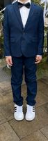 Schöner Anzug von H&M Größe 128/134 mit langarm Hemd blau Bayern - Ahorntal Vorschau