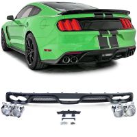 Ford Mustang 6 14-17 passender Heckdiffusor Shelby GT350 Look + Doppel Endrohren (41491) Nordrhein-Westfalen - Witten Vorschau