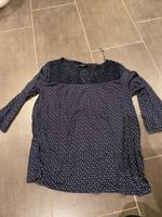 Blaues Damenshirt mit Punkten Hessen - Homberg (Efze) Vorschau