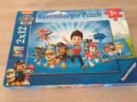 Paw Patrol Puzzle 2x12 Teile für 3+ Bayern - Plattling Vorschau