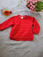 Roter Pulli H&M Gr. 86 mit Herzen ❤️ Nordrhein-Westfalen - Witten Vorschau