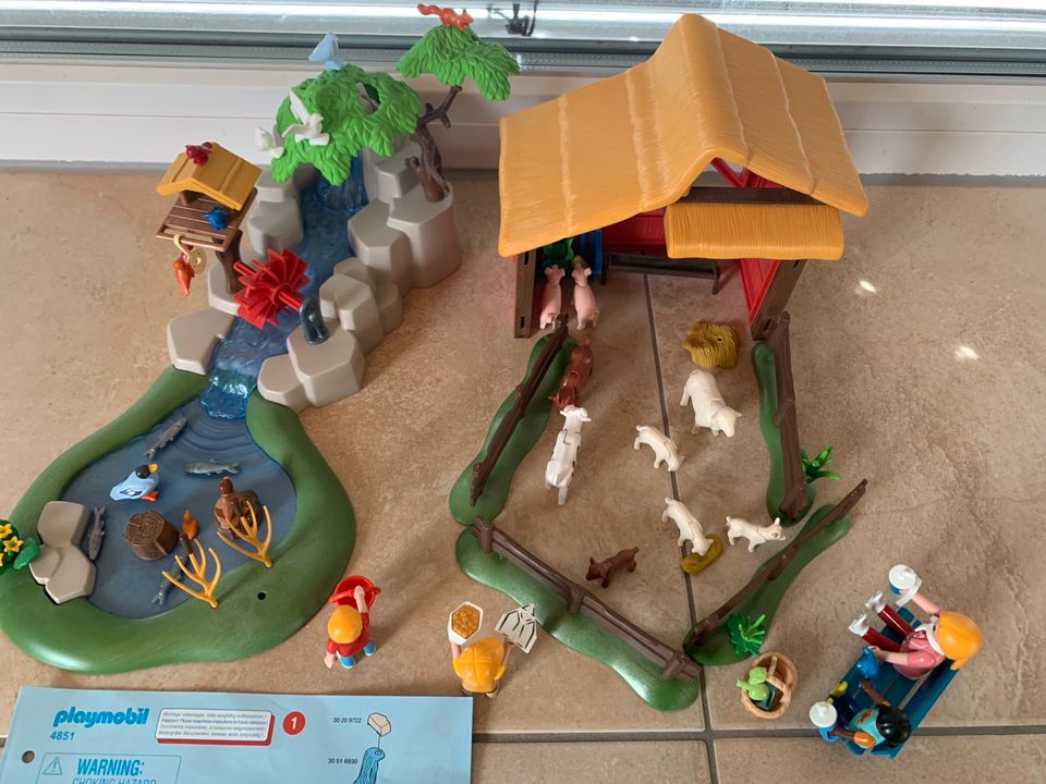 Playmobil Streichelzoo 4851 in Neckartenzlingen