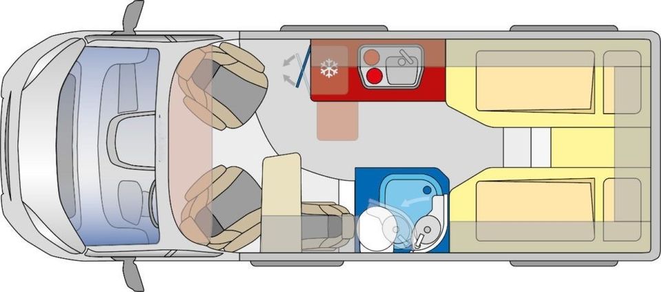 Wohnmobil, Camper mieten, Pössl Summit Shine 600L, Längsbetten in Lüneburg