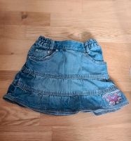 Jeansrock mit Schmetterlingsstickerei Gr.98 Kr. München - Sauerlach Vorschau