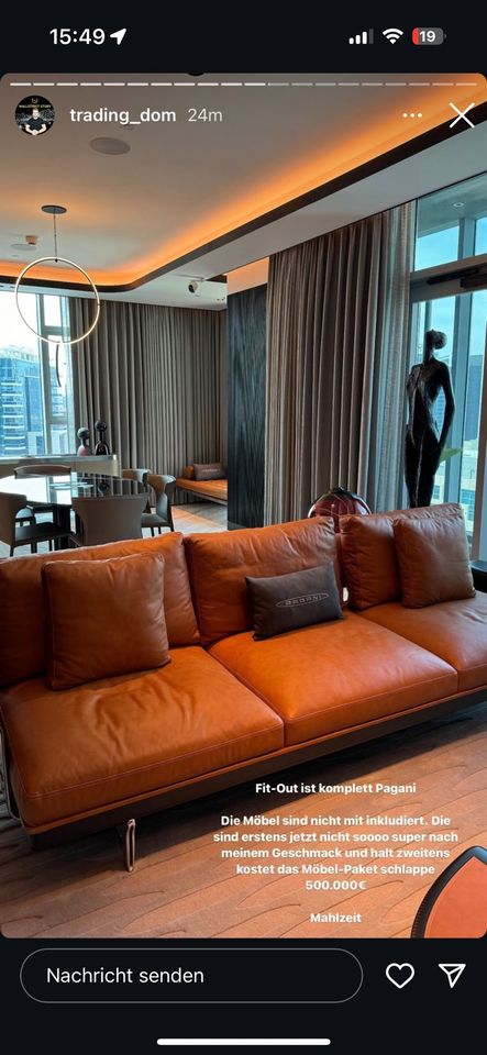 Luxus Pagani Wohnung in Dubai zum Verkauf in Hückelhoven