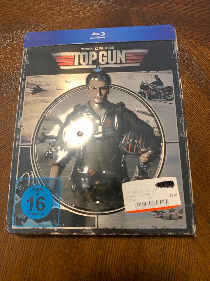 Top Gun steelbook blu ray Spezial Edition mit 3D Prägung in Düsseldorf