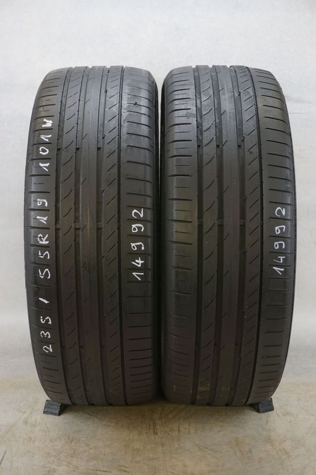 2 Sommerreifen 235 / 55 R 19 101 W Continental Sport 5 AO  5,5mm in Hattenhofen