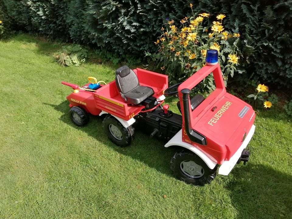 Rolly toys Feuerwehr + Löschanhänger. in Wardenburg