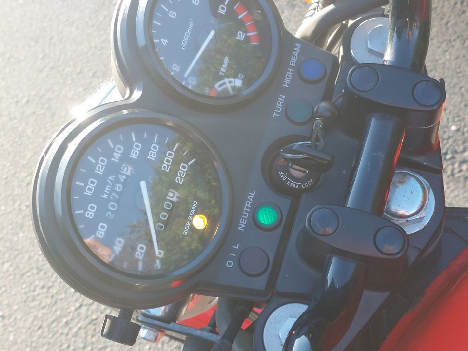 Honda CB 500 nur 20tkm gelaufen, TÜV/AU NEU gedrosselt 34PS in Herzebrock-Clarholz