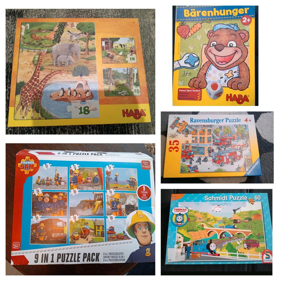 Kinder Spiele Puzzle,HABA, Ravensburger, usw in Herne