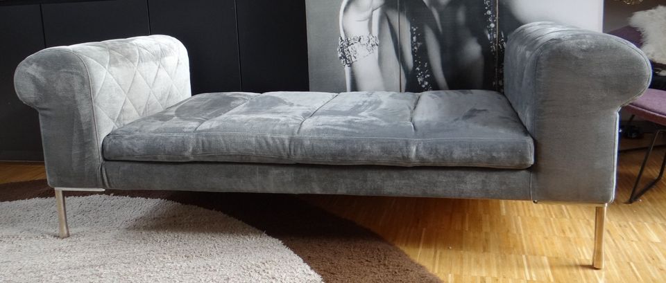 Zanotta Emaf Progetti Sofa Barocco Daybed Recamiere Diwan in Langenargen