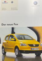 VW Fox Prospekt-Konvolut 2005 Niedersachsen - Bienenbüttel Vorschau