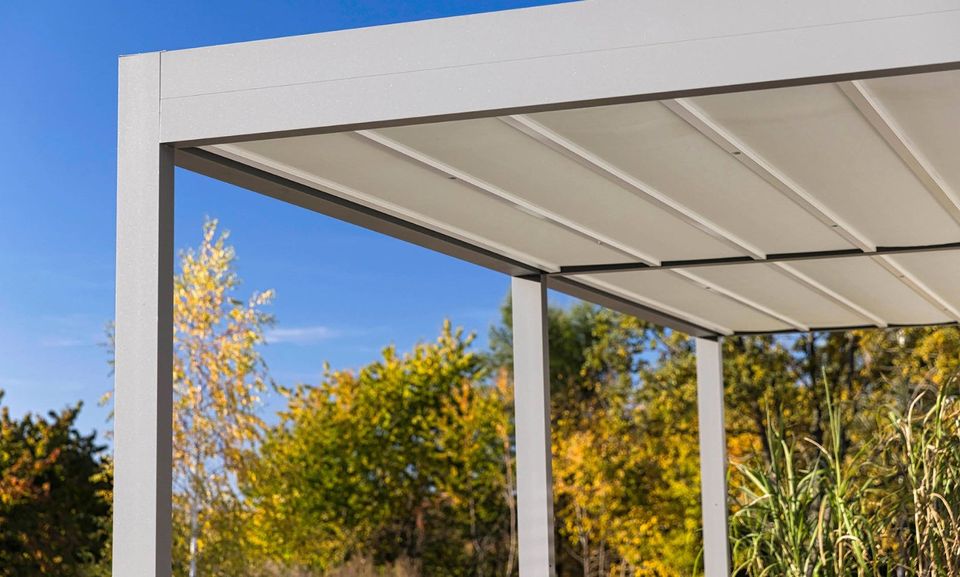 PERGOLA CUBIC TERRASENÜBERDACHUNG STOFFDACH in Thüngen