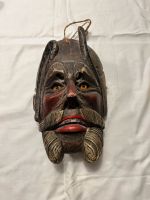 Maske Kopf Holz Schnitzerei Guatemala Antik Vintage Köln - Godorf Vorschau