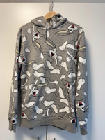 H&M Divided Hoodie S Grau – Bugs Bunny All-Over Print Aachen - Aachen-Mitte Vorschau