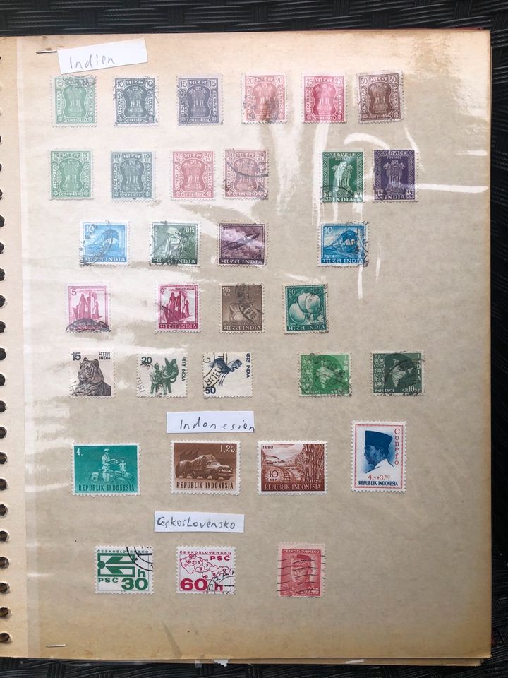 Briefmarkensammlung DDR BRD deutsches Reich Ausland in Lage