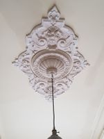 Gigantische Stuckrosette Gips Ornament Relief Stuck Rosette Hessen - Wiesbaden Vorschau