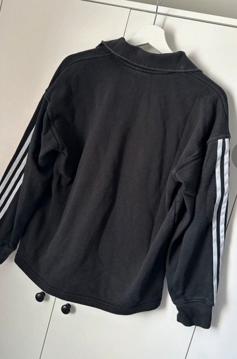 Adidas Sweatshirt schwarz S 36 Langarm Shirt in Witzenhausen