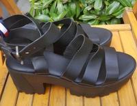 Tommy HILFIGER damen Sandaletten gr.40 schwarz neu West - Unterliederbach Vorschau