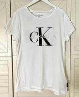 Calvin Klein T-Shirt. Weiß. Gr. S/M. Stretchig Hessen - Freigericht Vorschau