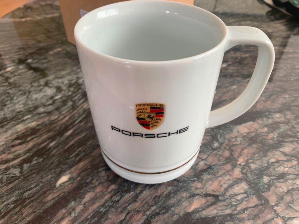 Porsche Wappen Tasse Groß - Crest Cup Large - NEU in Flörsheim am Main