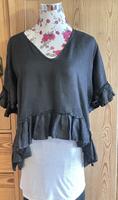 Dégradé Italy * Leinen Shirt * Leinentop * schwarz * Gr. 38-42 Bayern - Freising Vorschau