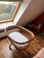 Babybett Stubenwagen aus Rattan mit Matratze + Zubehör Schleswig-Holstein - Wanderup Vorschau