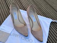 JIMMY CHOO Pumps Romy 60 aus Wildleder, Gr 40, Ballet Pink Hessen - Gelnhausen Vorschau
