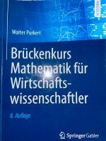 Brückenkurs Mathematik für Wirtschaftswissenschaftler Bayern - Augsburg Vorschau