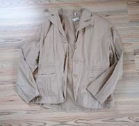 Sommerliche Jacke Blouson Blazer beige Größe XXL 50 Hessen - Eschwege Vorschau